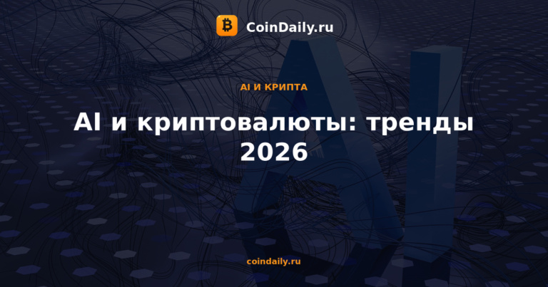 AI и криптовалюты: тренды 2026