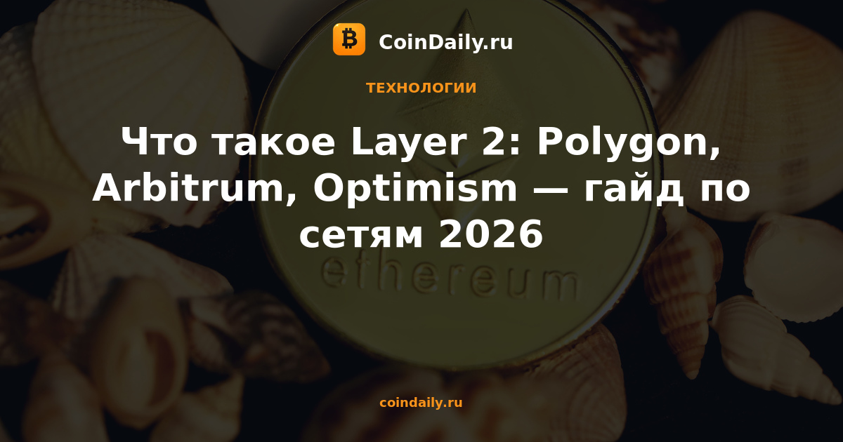Что такое Layer 2: Polygon, Arbitrum, Optimism — гайд по сетям 2026