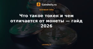 Что такое токен и чем отличается от монеты — гайд 2026