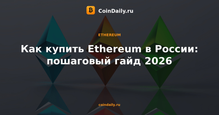 Как купить Ethereum в России: пошаговый гайд 2026