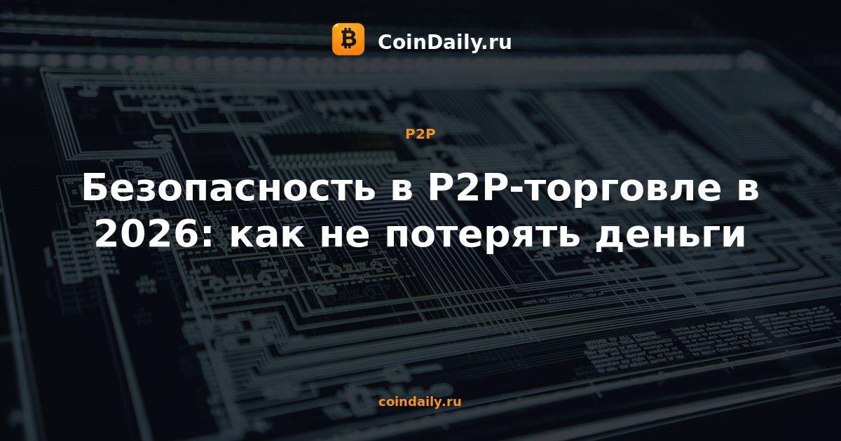 Безопасность в P2P-торговле в 2026: как не потерять деньги