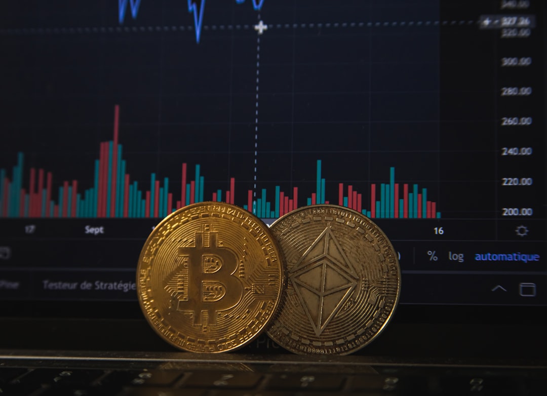 TradingView график BTCUSDT с индикаторами