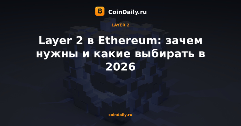 Layer 2 в Ethereum: зачем нужны и какие выбирать в 2026