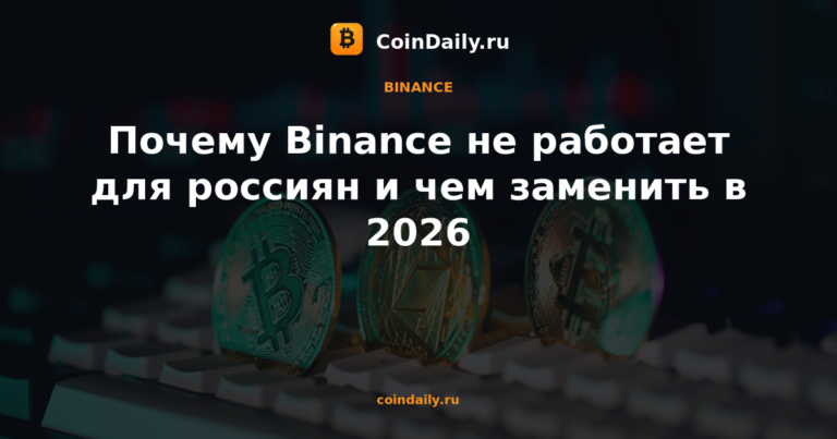 Почему Binance не работает для россиян и чем заменить в 2026