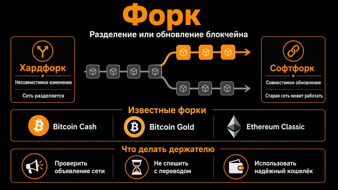 Форк — что это простыми словами: инфографика