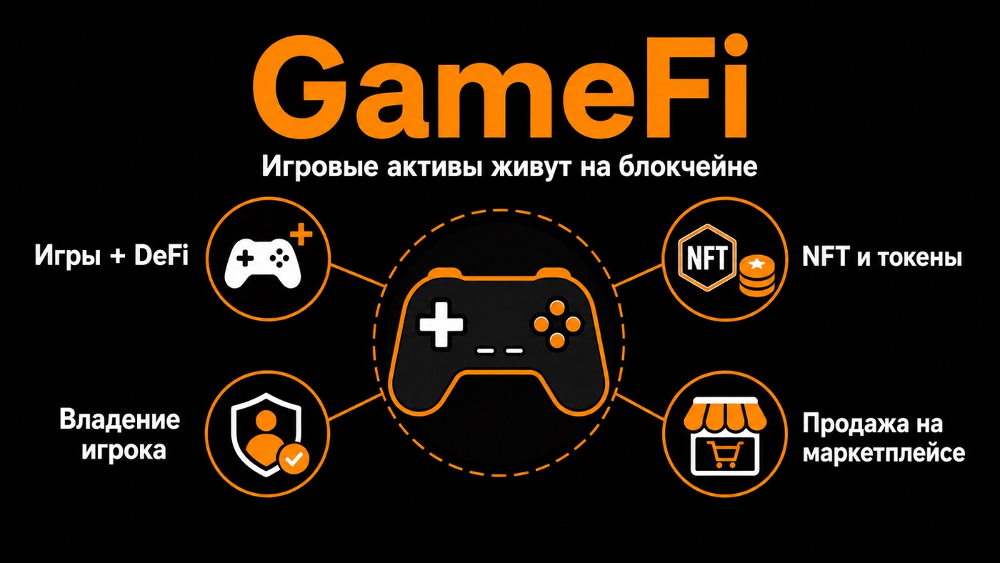 GameFi — что это простыми словами: инфографика