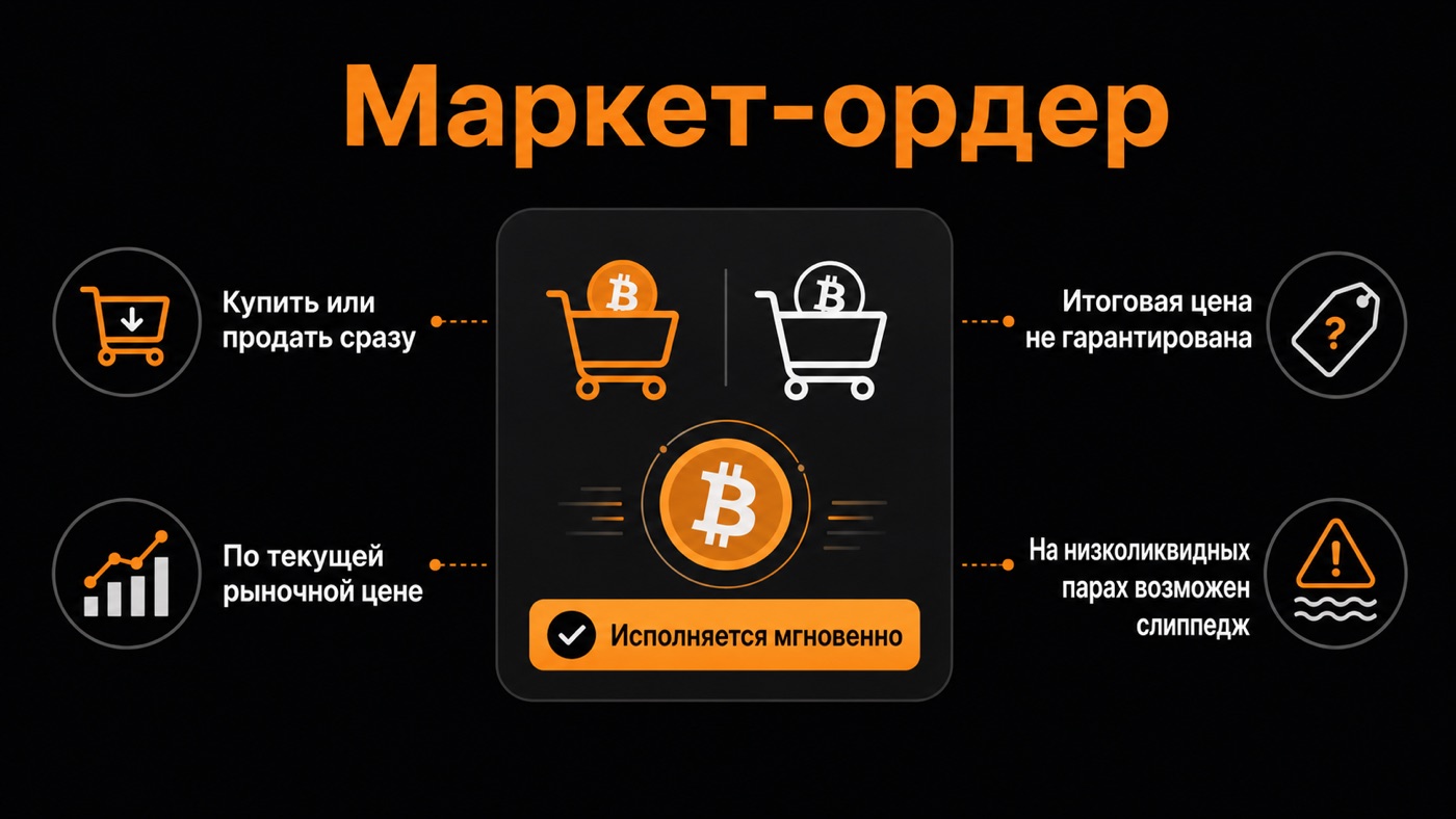 Маркет-ордер — что это простыми словами: инфографика