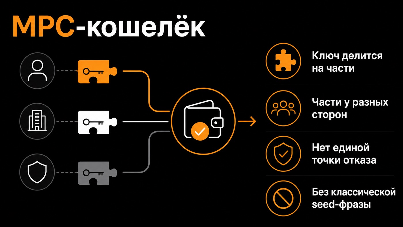 MPC-кошелёк — что это простыми словами: инфографика