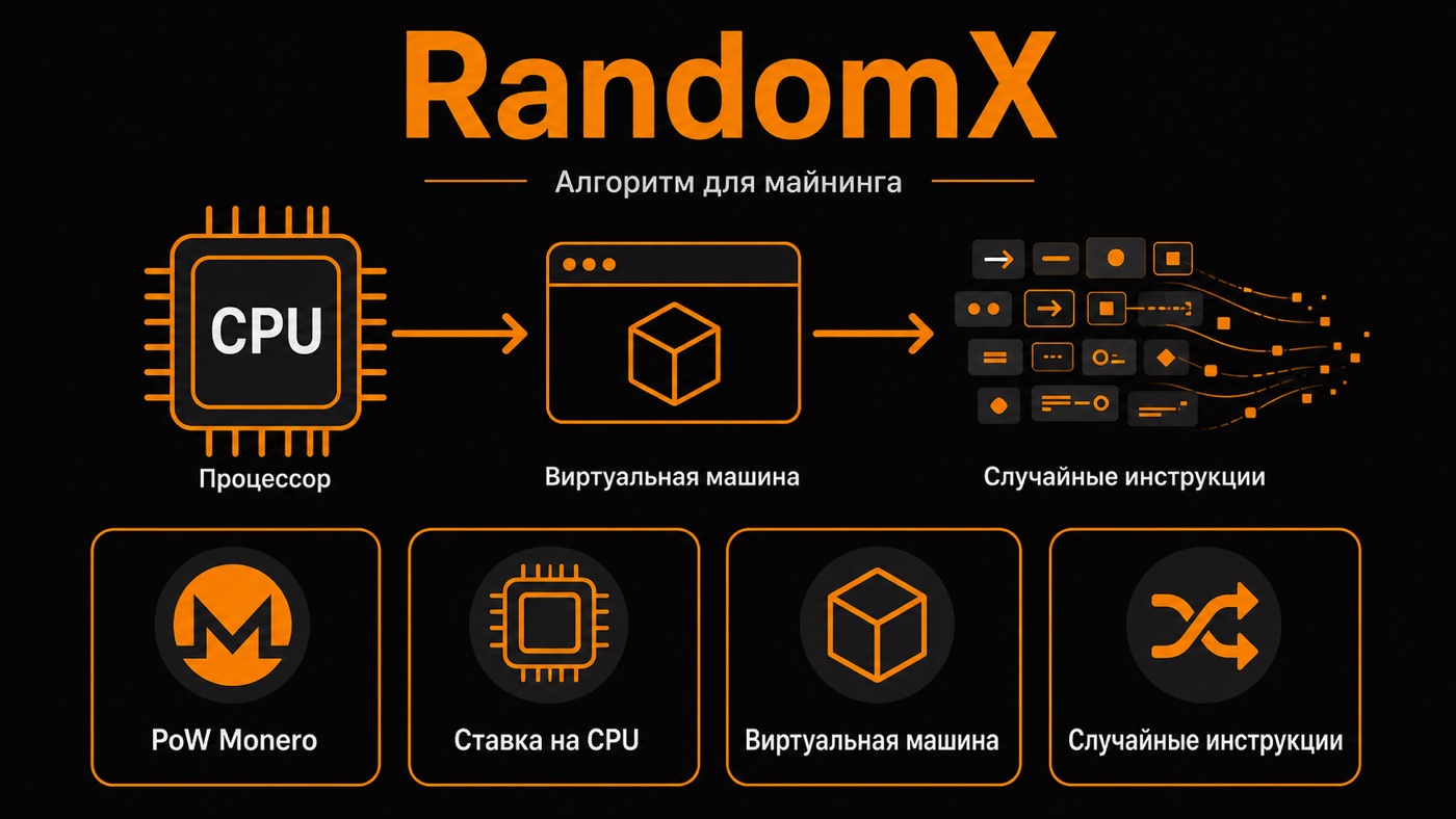 RandomX — что это простыми словами: инфографика
