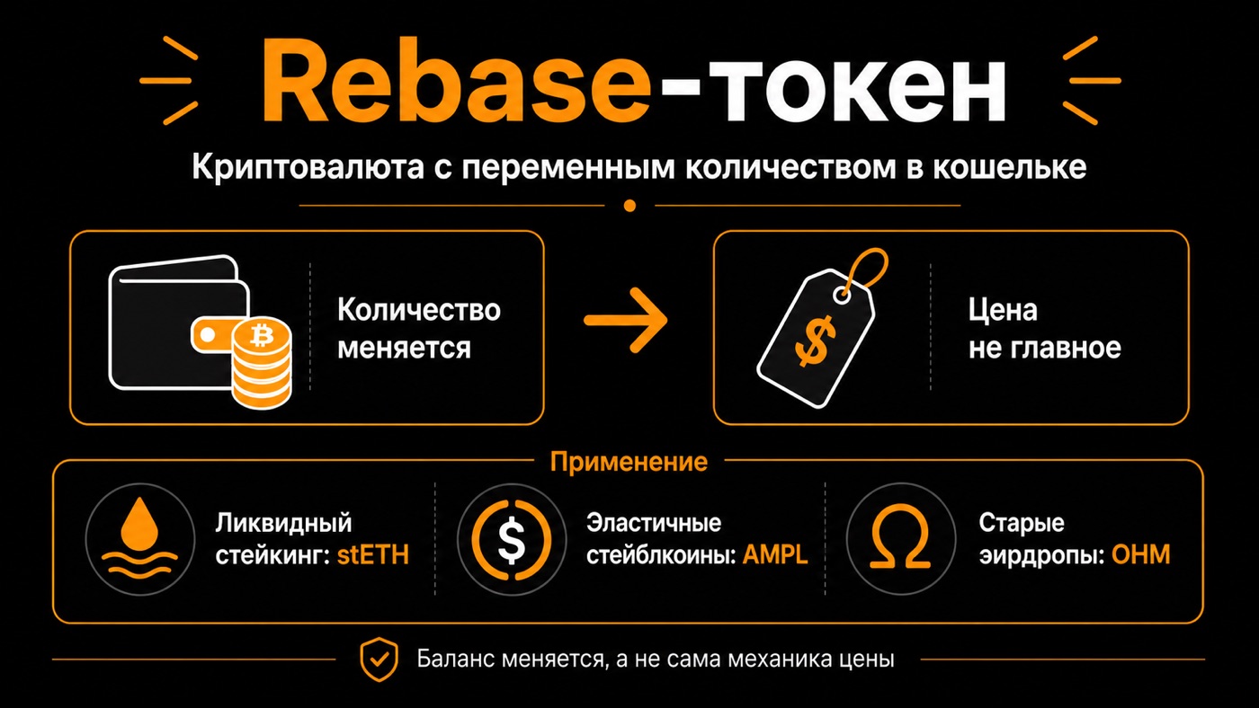 Rebase-токен — что это простыми словами: инфографика