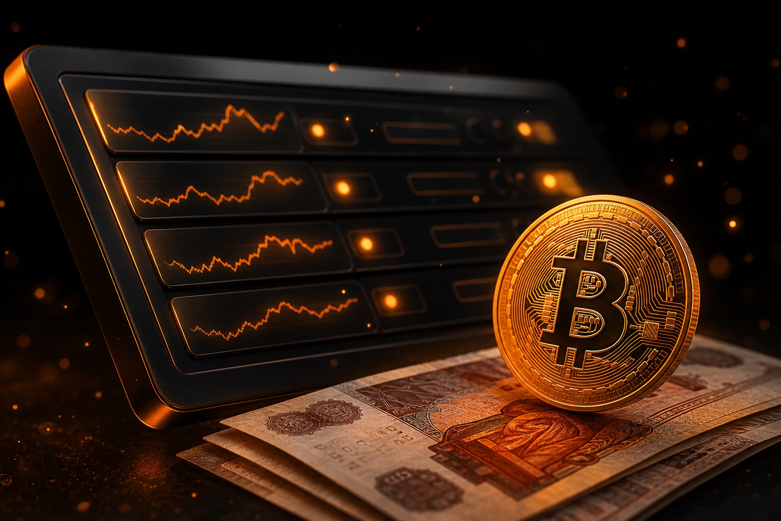 Обменники биткоина: наглядная схема