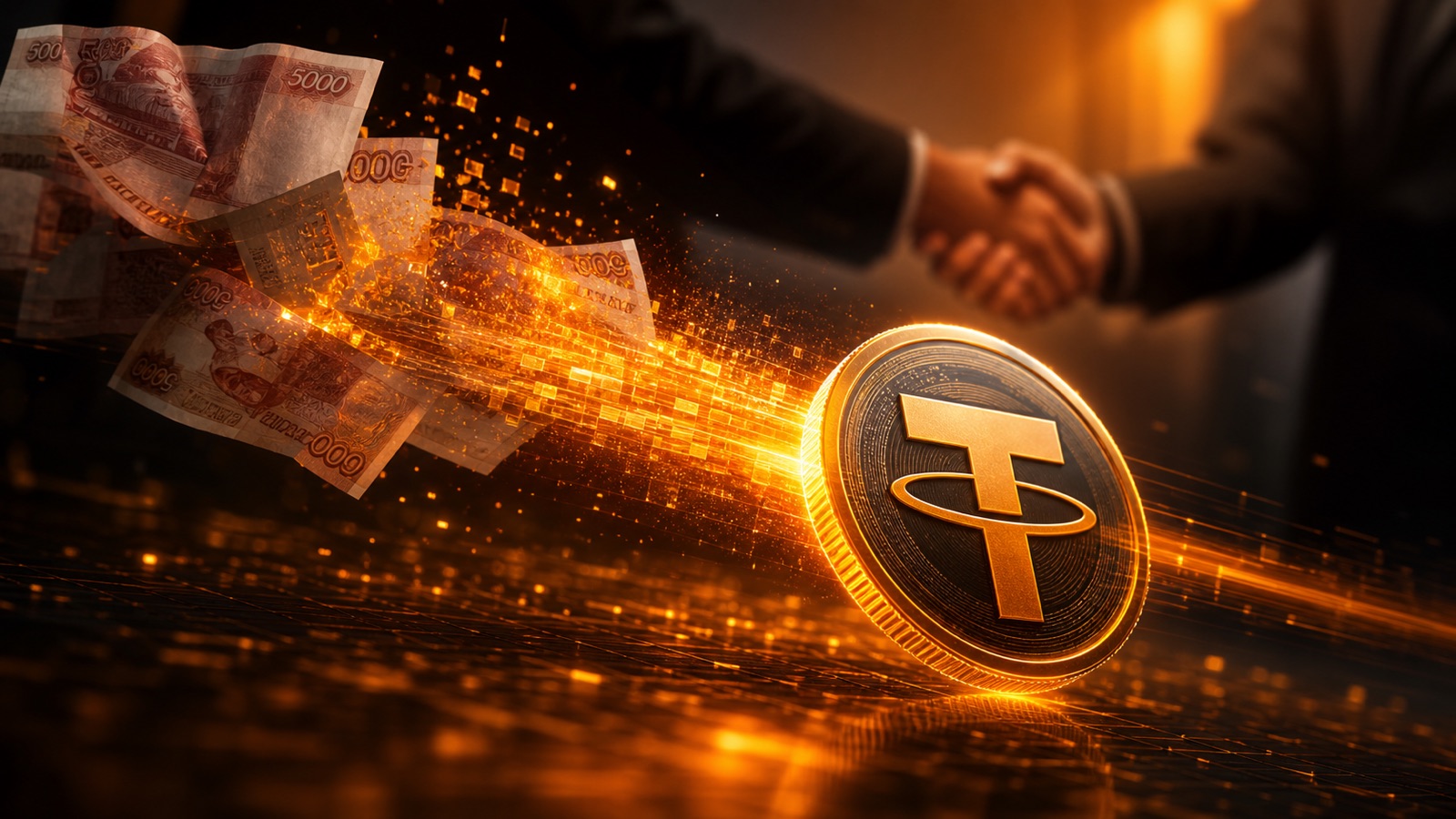 Покупка криптовалюты за рубли через P2P на BingX