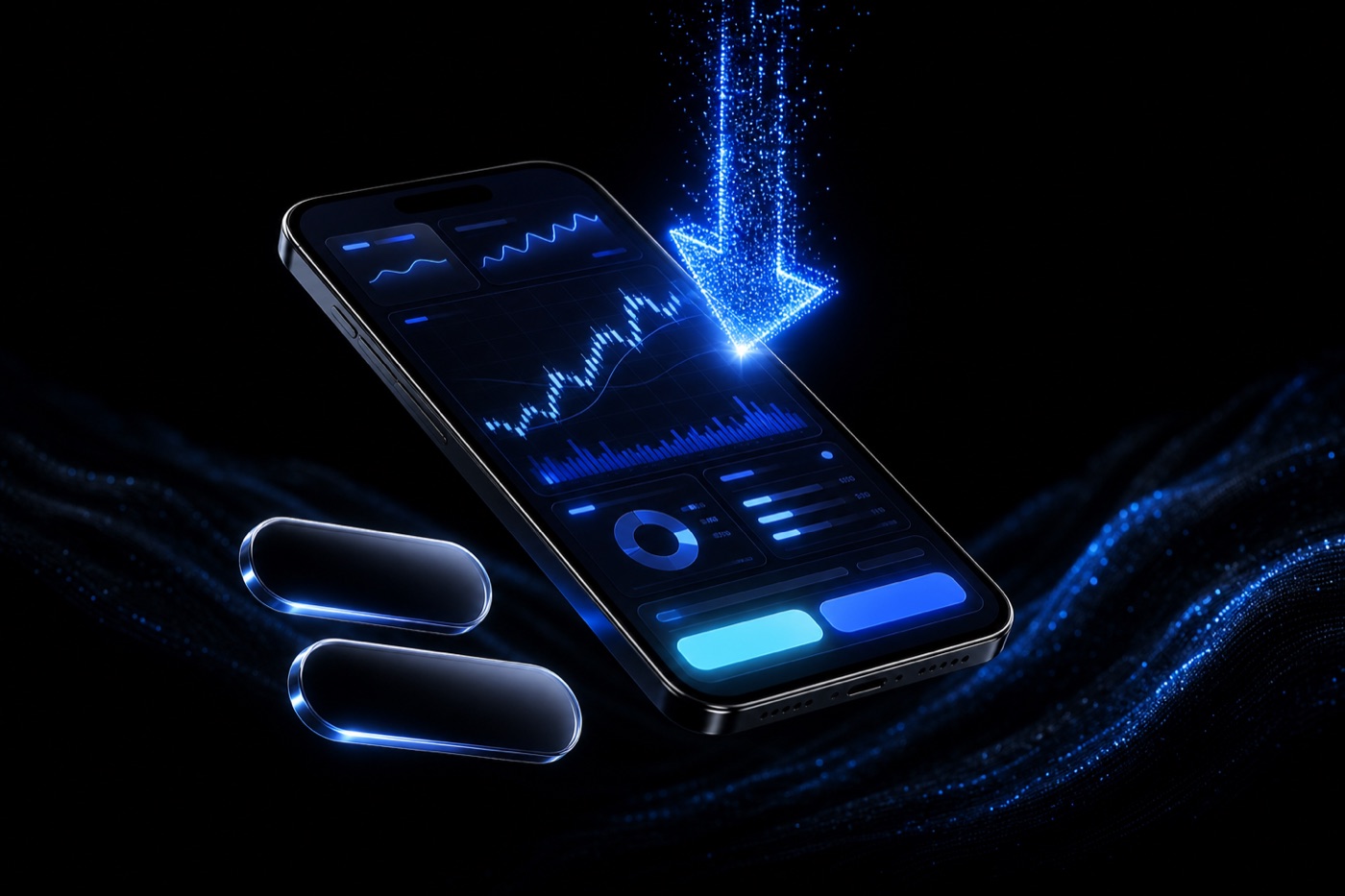 Приложение BingX на смартфоне
